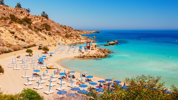 Nissi beach and Cavo Greco in Ayia Napa, Cyprus island (Shutterstock)	
