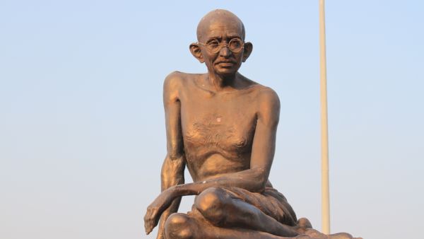 The monument of Mahatma Gandhi in Malpe, South India. (Shutterstock/ File Photo)