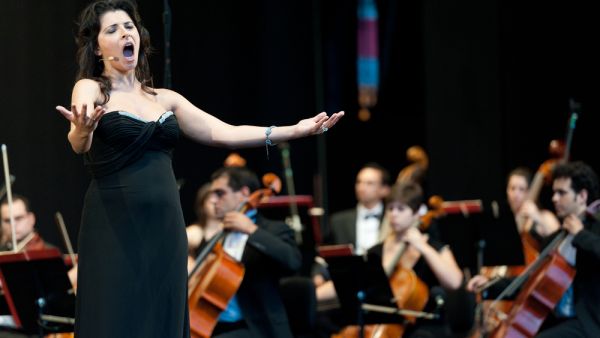 Mezzo-soprano Alessandra Volpe from Italy. (Shutterstock/ File Photo)