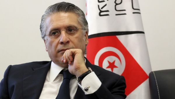 Nabil Karoui, Tunisian media magnate and presidential candidate is pictured after submitting his candidacy to Tunisia's electoral commission in the capital Tunis. (AFP/ File Photo)