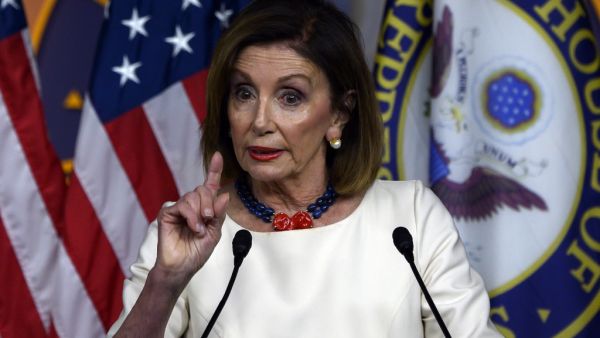 US Speaker of the House Nancy Pelosi talks during her weekly press briefing on Capitol Hill in Washington, DC. (AFP/ File Photo)