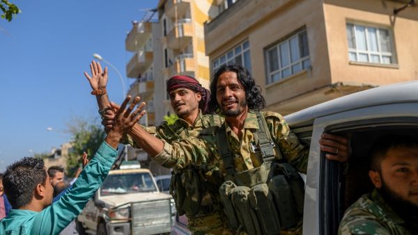 Turkey has launched a broad assault on Kurdish-controlled areas in northeastern Syria, with intensive bombardment followed by a ground offensive made possible by the withdrawal of US troops. (BULENT KILIC / AFP)