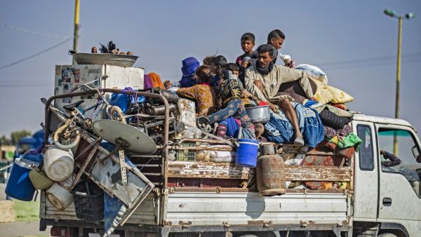 Syria's Kurds battled to hold off a Turkish invasion on October 9 after air strikes and shelling launched a long-threatened operation that could reshape the country and trigger a humanitarian crisis. Delil SOULEIMAN / AFP