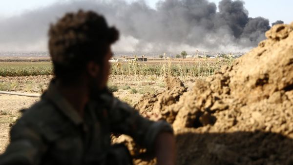 Turkey kept up its assault on Kurdish-held border towns in northeastern Syria on Saturday on the fourth day of an offensive that is drawing growing international condemnation, even from Washington. (Nazeer Al-khatib / AFP)