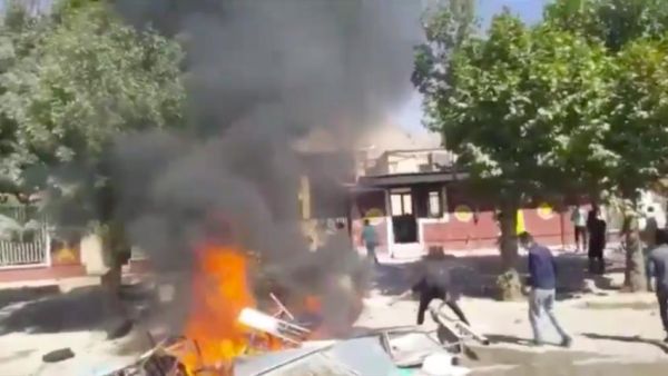Protests against the local authority turned violent on Saturday. (Twitter)