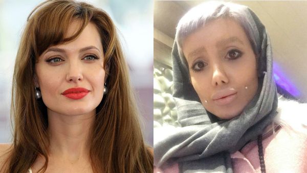 Angelina Jolie lookalike arrested for pornography Source angelinajolieofficial sahartabar_officialx Instagram