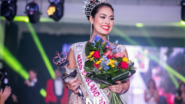 Miss England Bhasha Mukherjee is an Indian born doctor. (Twitter)