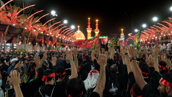 The eve of Arbaeen in Karbala (Twitter)