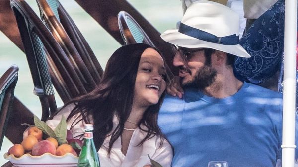 Rihanna with her Saudi Boyfriend Hassan Jameel source rihassann Instagram