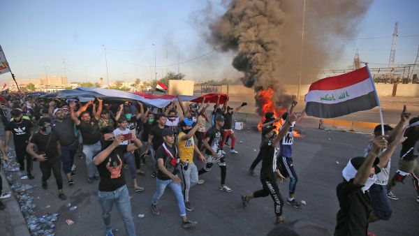 The death toll from anti-government protests in Iraq rose to 81. (AFP/ File Photo)