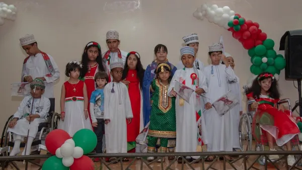 Ooredoo celebrated the Sultanate’s 49th National Day with the Association for the Welfare of the Handicapped.