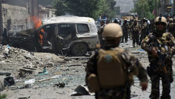 Police officers told Al Jazeera that an armoured vehicle carrying non-uniformed international advisers was targeted. (AFP/ File Photo)