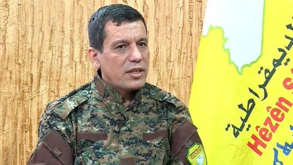 Commander of the Kurdish-led Syrian Democratic Forces (SDF) Mazloum Abdi  (Twitter)