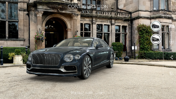 Bentley تطلِق تطبيق واقع معزَّز لاستعراض Flying Spur الجديدة