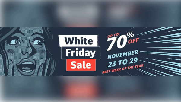 The White Friday Sale will run for seven days from 23rd to 29th November. The White Friday Sale will run for seven days from 23rd to 29th November.