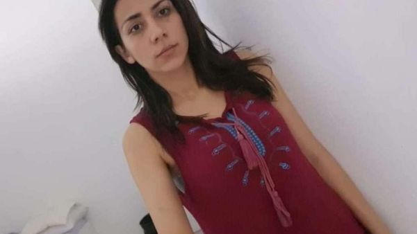 Iranian beauty queen Bahareh Zare Bahari in her cell at the Manila airport. (Baharah's Facebook account)