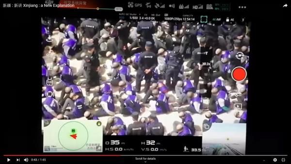 Anti-Muslim Crackdow in China (Twitter)