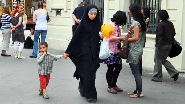Muslim woman wearing hijab in Marseille,France. (Shutterstock/ File Photo)