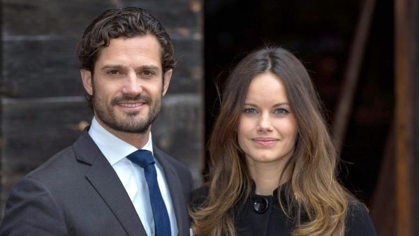 الأميرة صوفيا والأمير كارل فيليب