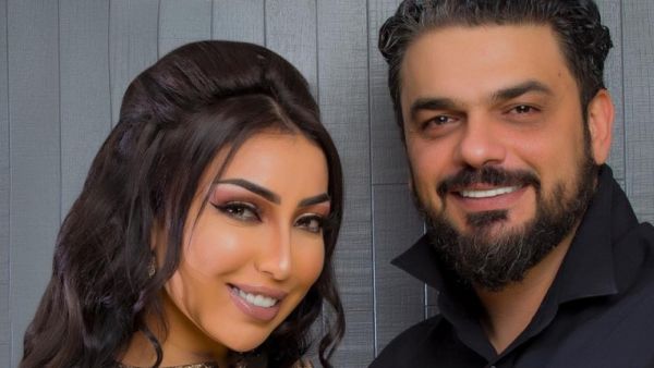 دنيا بطمة وزوجها محمد الترك