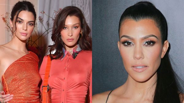 كورتني كارداشيان وكيندال جينر وبيلا حديد