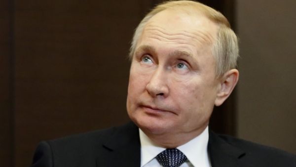 Russian President Vladimir Putin attends a meeting with his Serbian counterpart in Sochi on December 4, 2019. SHAMIL ZHUMATOV / POOL / AFP