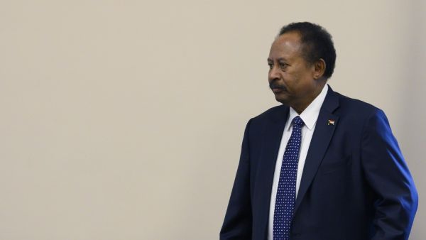 Sudanese Prime Minister Abdalla Hamdok meets with the House Foreign Affairs Committee on Capitol Hill in Washington, DC, on December 4, 2019. JIM WATSON / AFP