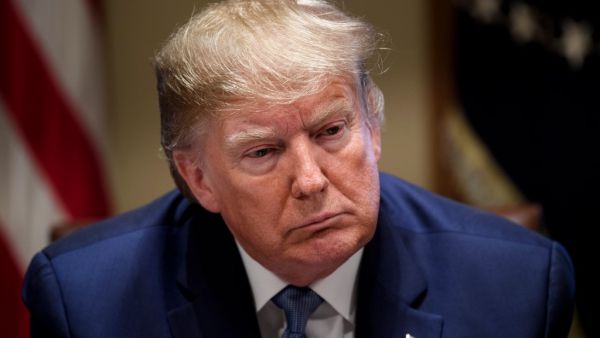 US President Donald Trump participates in a roundtable on empowering families with education choice at the White House on December 9, 2019 in Washington,DC. (Brendan Smialowski / AFP)