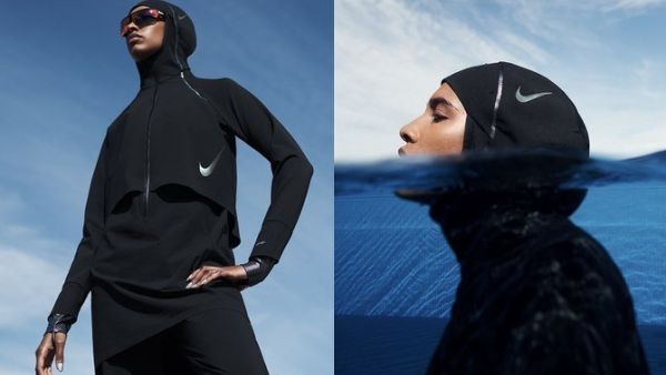 Nike announced the arrival of the company’s first full-coverage swimsuits. (Supplied/ Arab News)