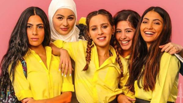 بوستر فيلم "بنات ثانوي" بطولة جميلة عوض ومحمد الشرنوبي