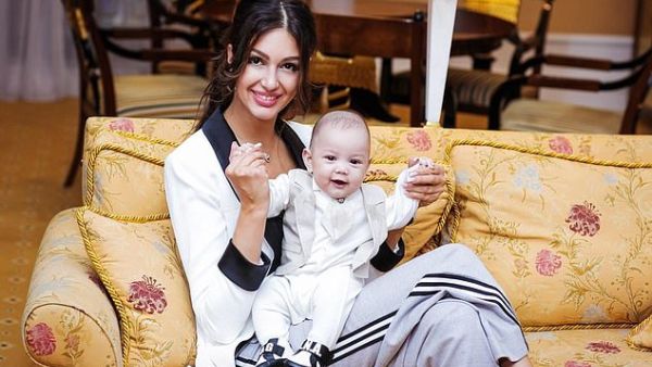 Oksana Voevodina, 27, a former Miss Russia, says she was warned via a friend that son Ismail's life is in danger amid a deeply acrimonious post-divorce dispute with Malaysia's former king. (Oksana Voevodina)