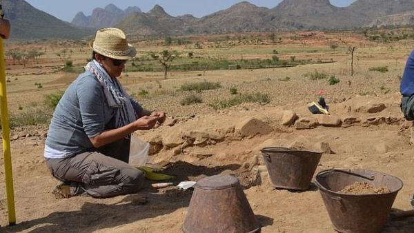 A village in Ethiopia has been discovered by archaeologists (pictured) which belonged to the little-known Empire of Aksum - a bustling, sprawling metropolis to rival Rome that survived for centuries. (Loana Dumitru)
