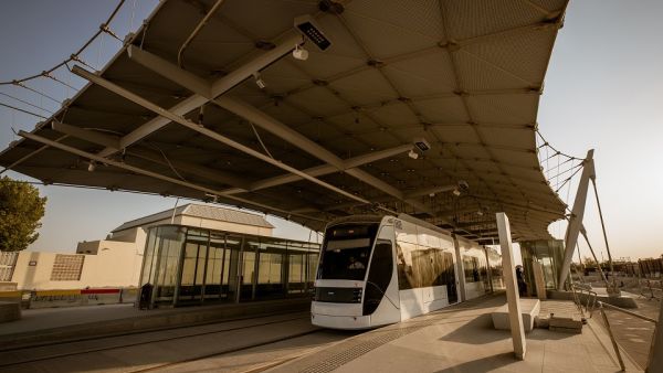 Pioneering Education City Tram Qatar Foundation Unveils the Pioneering Education City Tram