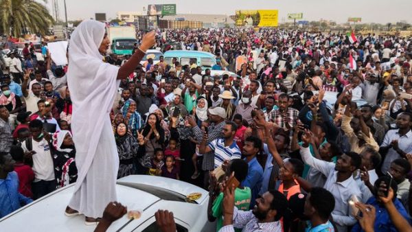 In April, Sudan's President Omar al-Bashir was ousted after protests swept across the country four months before (Twitter)