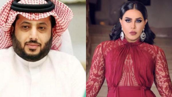 الفنانة الإمارتية أحلام والمستشار تركي آل الشيخ