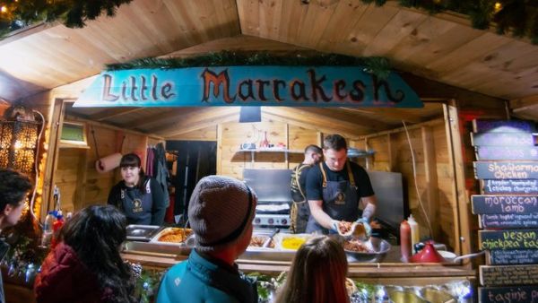 Warm up with a taste of Morocco from Little Marrakesh, at Exeter Cathedral Christmas Market. (Twitter)
