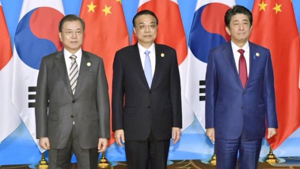 Japanese, Chinese and S. Korean Leaders (Twitter)