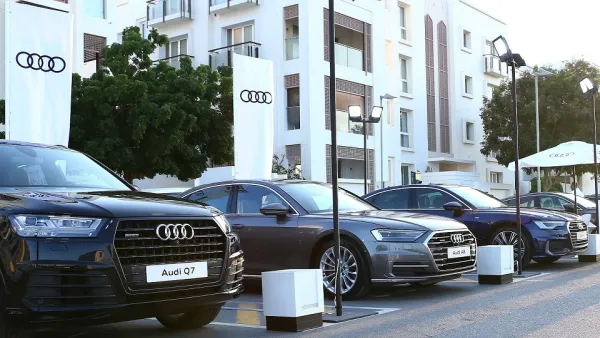 Audi Oman invited its customers and visitors to Al Mouj to come and see the Audi range and learn more about their capabilities and advanced technologies