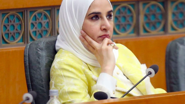 Mariam Al-Aqeel is the new Kuwaiti Minister of Finance (AFP File Photo)