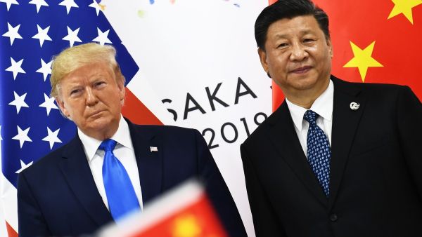 Chinese President Xi Jinping and US President Donald Trump. Photo: AFP