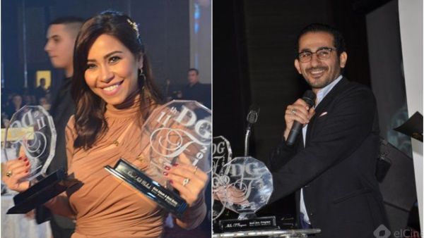أحمد حلمي وشيرين وغيرهم من النجو يحصدون جوائز مهرجان دير جيست