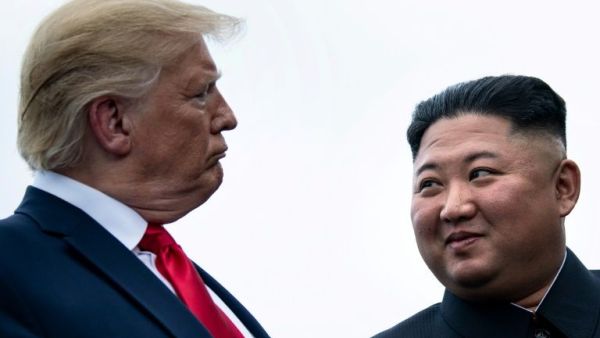 US President Donald Trump has met three times with North Korean leader Kim Jong Un to discuss Pyongyang's nuclear program (AFP Photo/Brendan Smialowski)