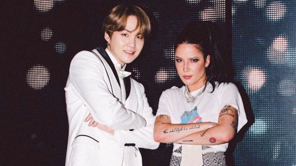 Halsey and South Korean singer Suga have teamed up on a new song.