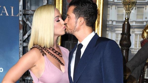 Katy Perry and Orlando Bloom. 