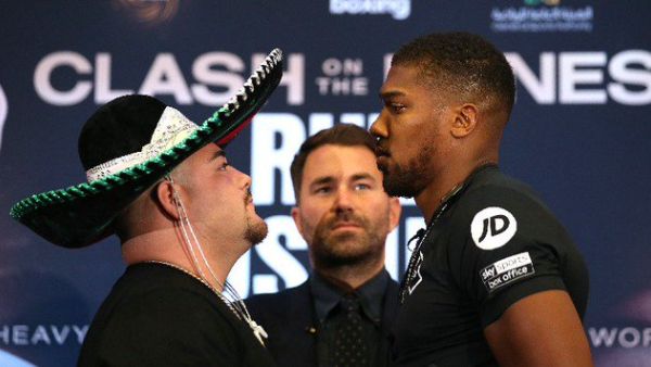 SuperSport is disappointed that it will no longer be able to screen the heavyweight championship fight between Anthony Joshua and Andy Ruiz (Twitter)