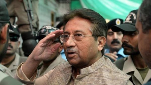 Former Pakistani president Pervez Musharraf appeared in an anti-terrorism court in Islamabad on Saturday. (AFP/ File Photo)