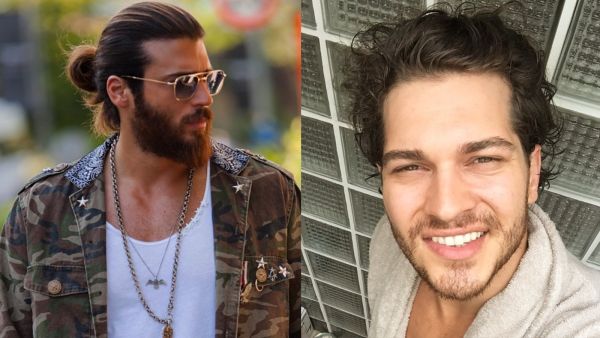 Ulusoy published several photos from the barbershop (source: @canyaman & @cagatayulusoy Instagram)