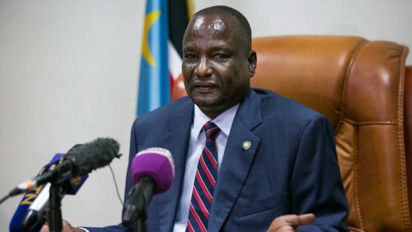Le premier vice-président sud-soudanais Taban Deng Gai.  Akuot CHOL / AFP