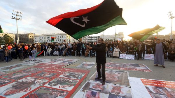 Haftar's forces in April launched an offensive against the capital, seat of the GNA. Turkey supports the GNA while Russia is accused of supporting Haftar. Mahmud TURKIA / AFP