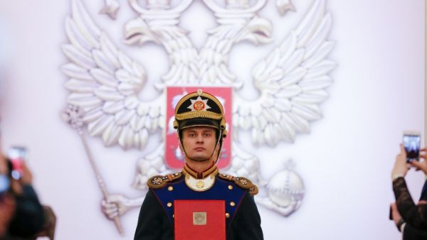The bill on the amendments, available on the website of the lower house State Duma, proposed changes including the transfer of some power away from the presidency. Alexander Zemlianichenko / POOL / AFP